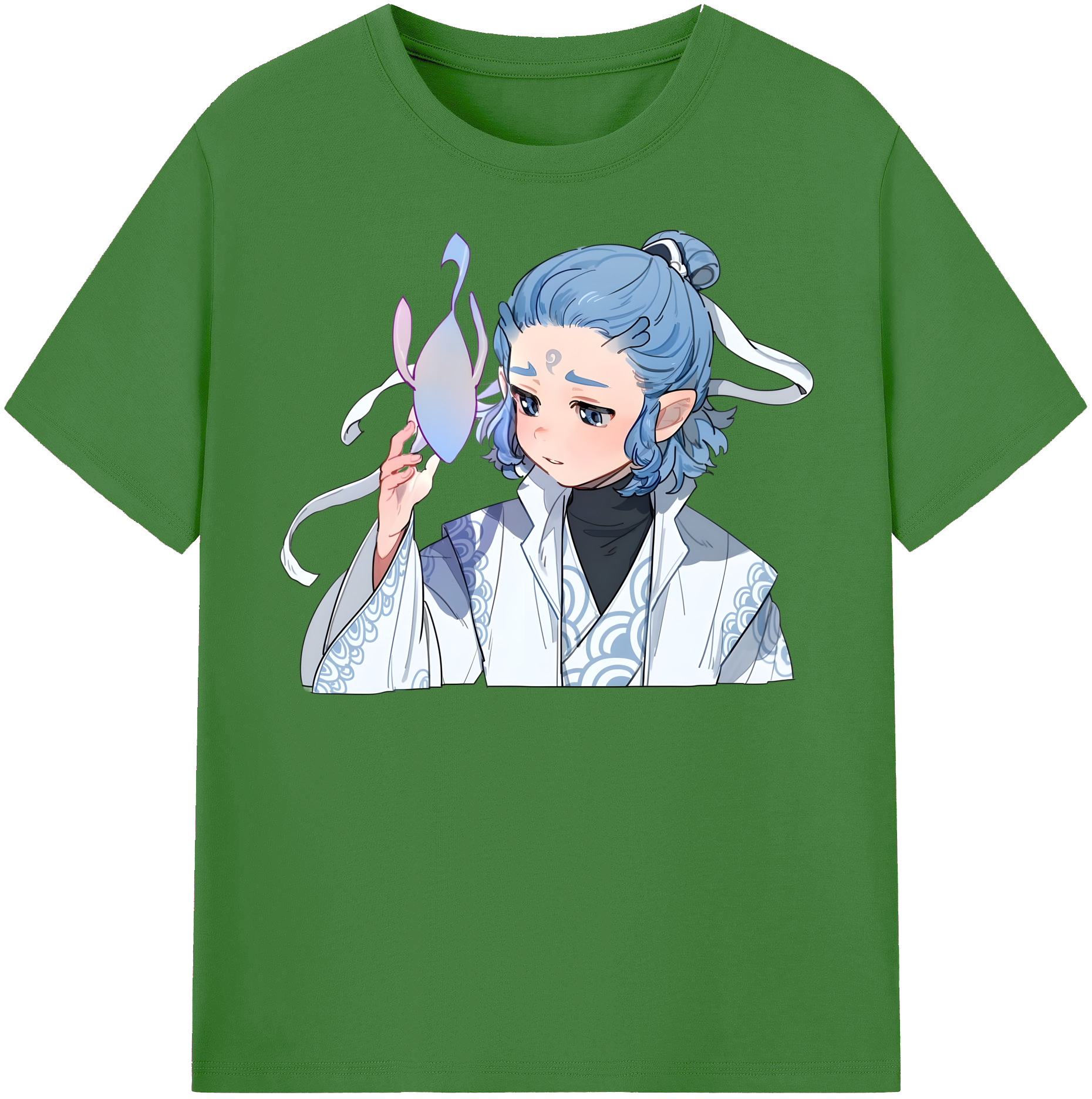 （画像用） Ne Zha 2 ナタ 魔童の大暴れ レディースカジュアルプリントTシャツ（綿100％）